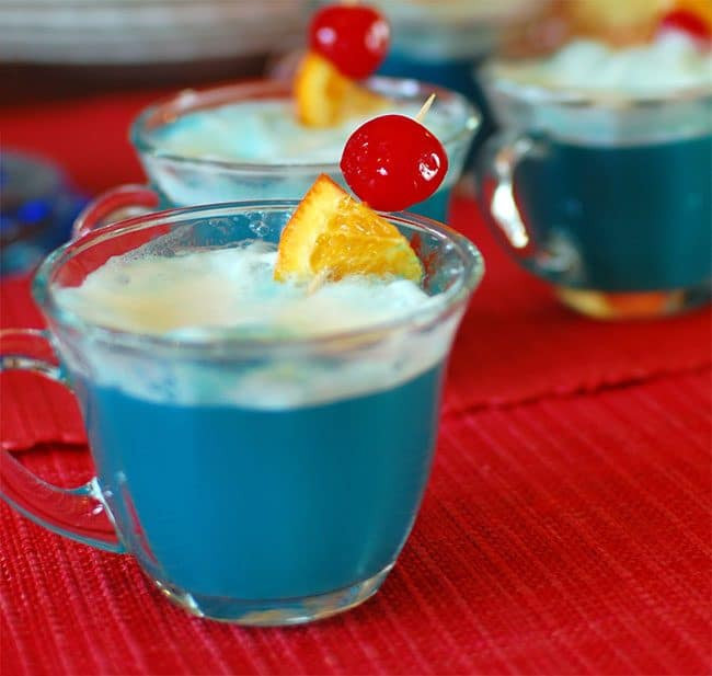 Baby Shower Punch Recipes With Sherbet
 Blue Baby Shower Punch with Rubber Ducks
