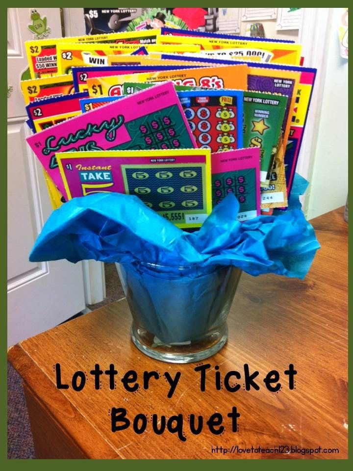 Baby Shower Raffle Gift Ideas
 Lottery Ticket Bouquet