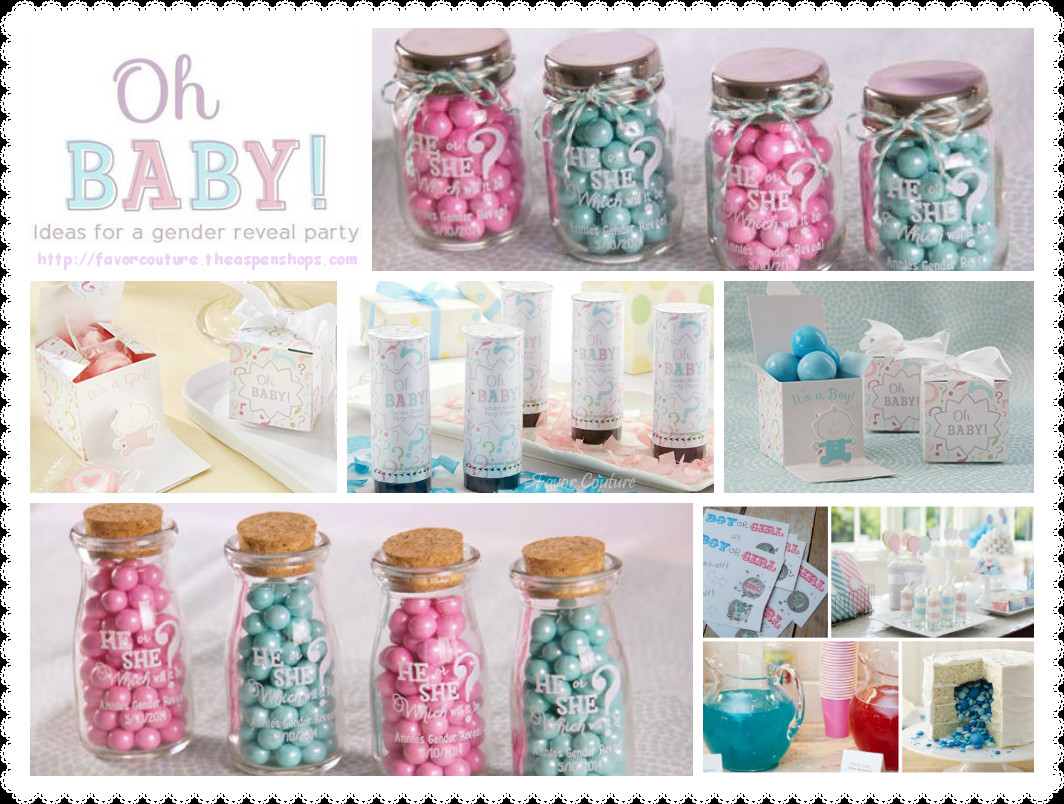 Baby Shower Thank You Gifts For Guests
 Oh Baby Ideas for a genderreveal "Baby Shower " Thank