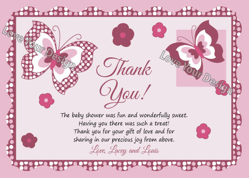 Baby Shower Thank You Wording Gift Card
 How To Decide Appropriate Baby Shower Thank You Card
