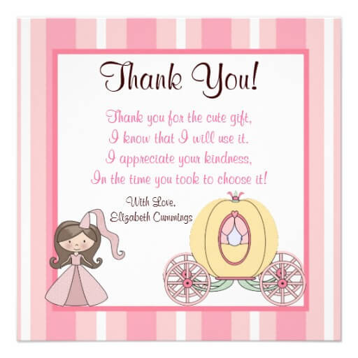 Baby Shower Thank You Wording Gift Card
 Baby Shower Gift Thank You Wording Samples