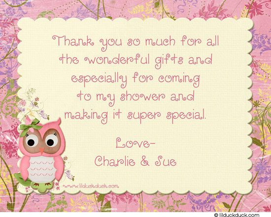 Baby Shower Thank You Wording Gift Card
 The 25 best Baby shower poems ideas on Pinterest