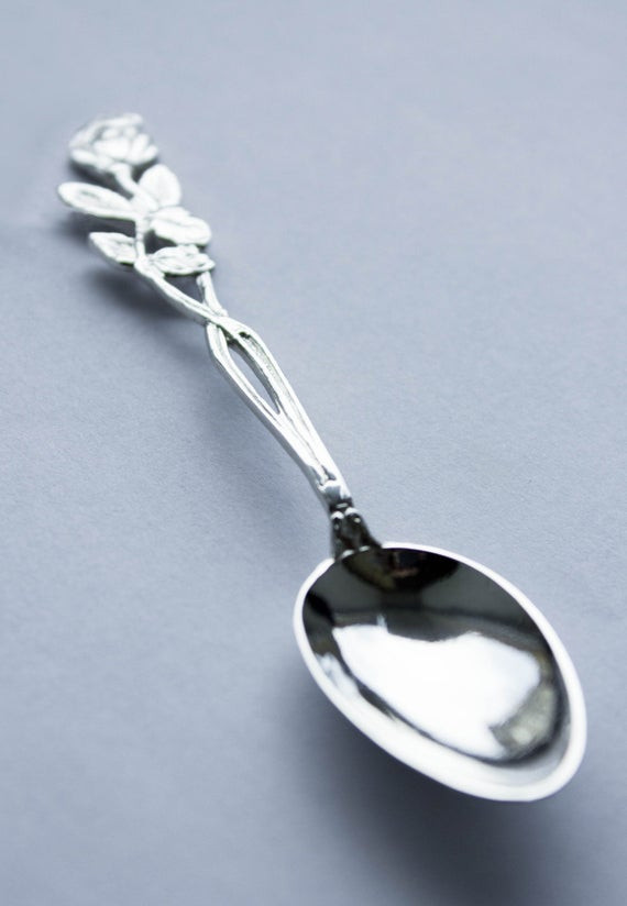 Baby Silver Gifts
 Baby silver spoon Silver rose spoon Baby t by