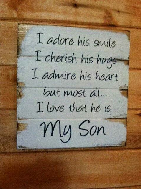 Baby Son Quotes
 He will always be my baby boy Mother son quotes