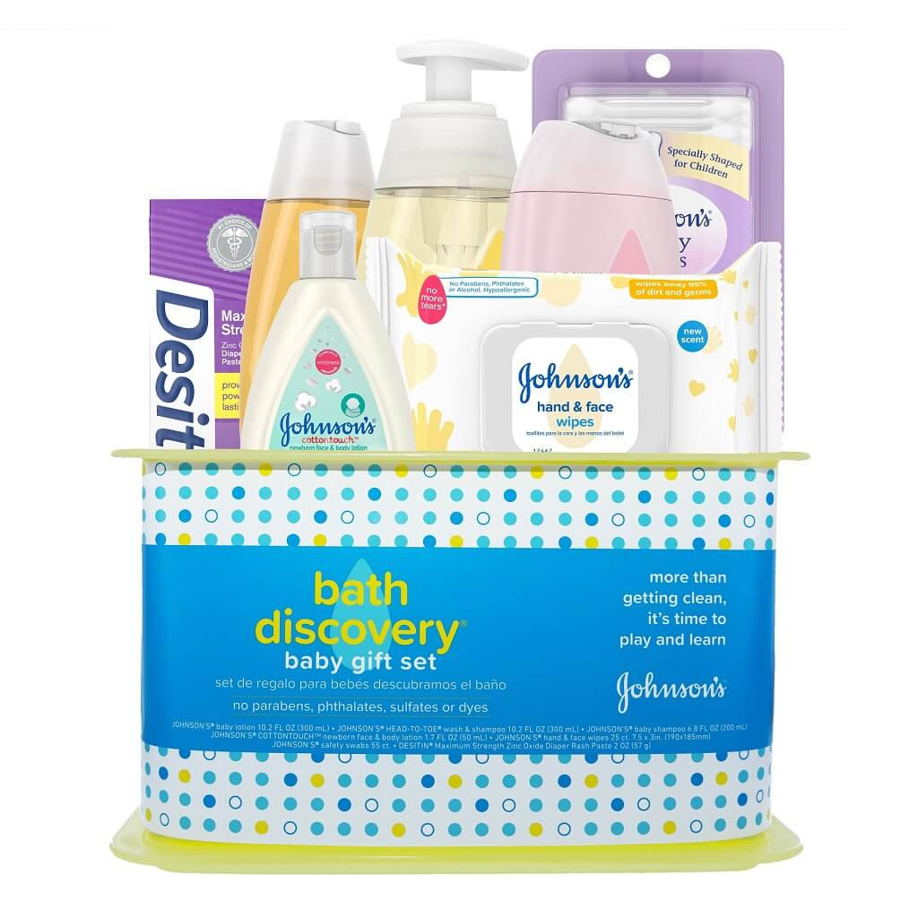Baby Wash Gift Set
 Johnson s Bath Discovery Baby Gift Set