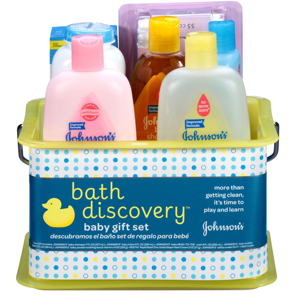 Baby Wash Gift Set
 Johnson s Baby Bathtime Essentials Shower 8 Items Gift Set