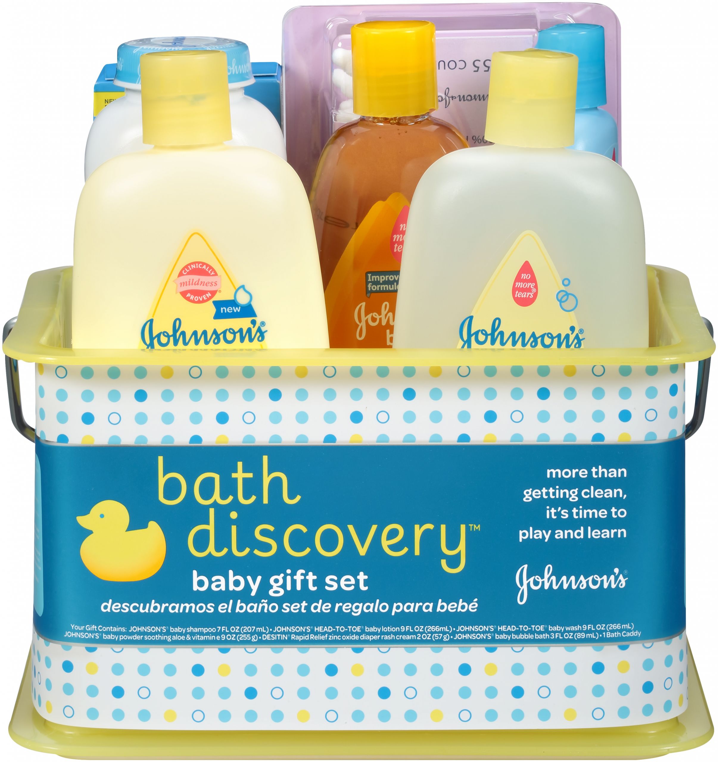 Baby Wash Gift Set
 JOHNSON S BATH DISCOVERY Baby Gift Set 8 Items Walmart