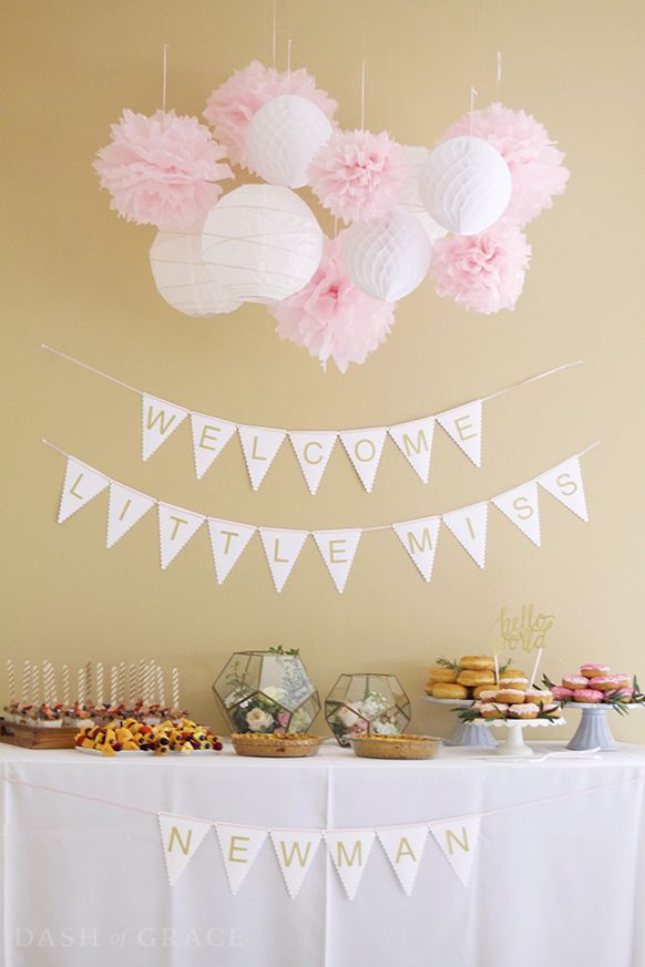 Baby Welcome Decoration Ideas
 15 Best Baby Shower Décor Ideas for a Memorable Celebration
