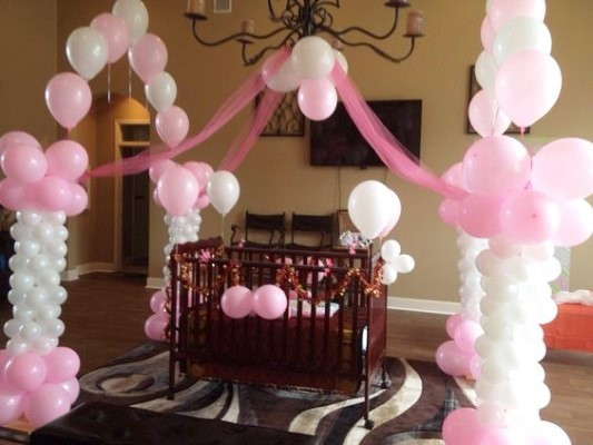 Baby Welcome Decoration Ideas
 1000 Balloon decoration ideas Balloon Decoration