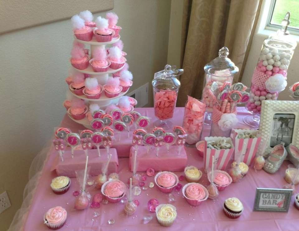 Baby Welcome Party Ideas
 pink ballerina Baby Shower "Wel e Baby Camel"