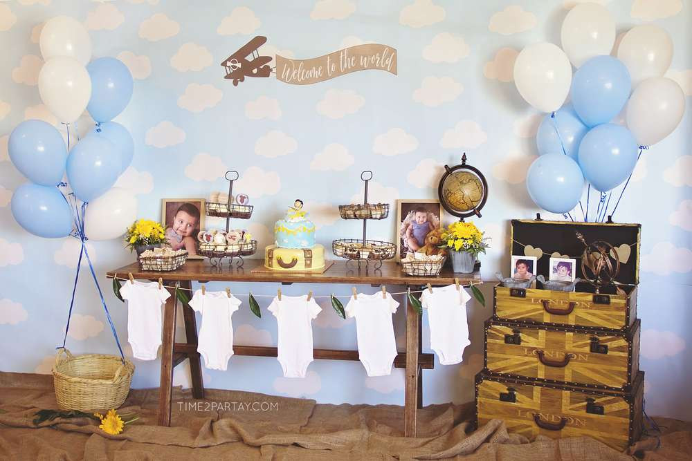 Baby Welcome Party Ideas
 Travel World Countries Baby Shower Party Ideas