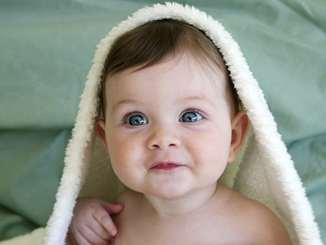 Baby With Blue Eyes And Black Hair
 Top Irish baby names for 2015 are announced by The Irish