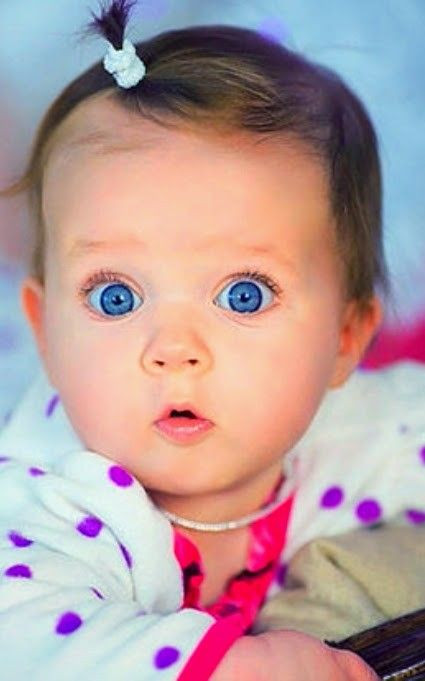 Baby With Blue Eyes And Black Hair
 Big blue eyes baby infant Cara de angel