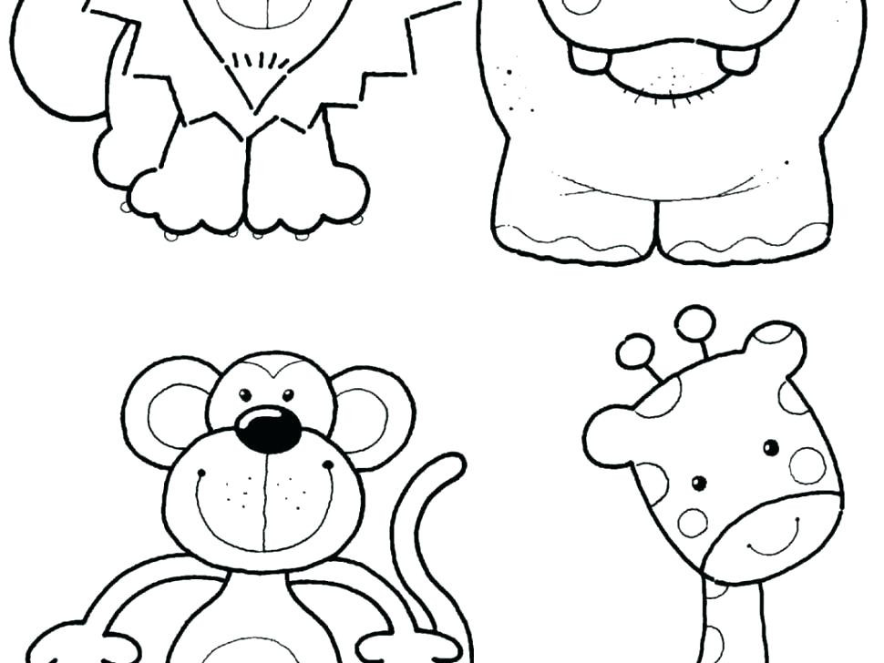 Baby Zoo Animals Coloring Pages
 Capitol Critters Coloring Pages Learny Kids