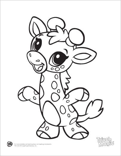 Baby Zoo Animals Coloring Pages
 Kids Zoo printables coloring pages clip arts by Rachel L