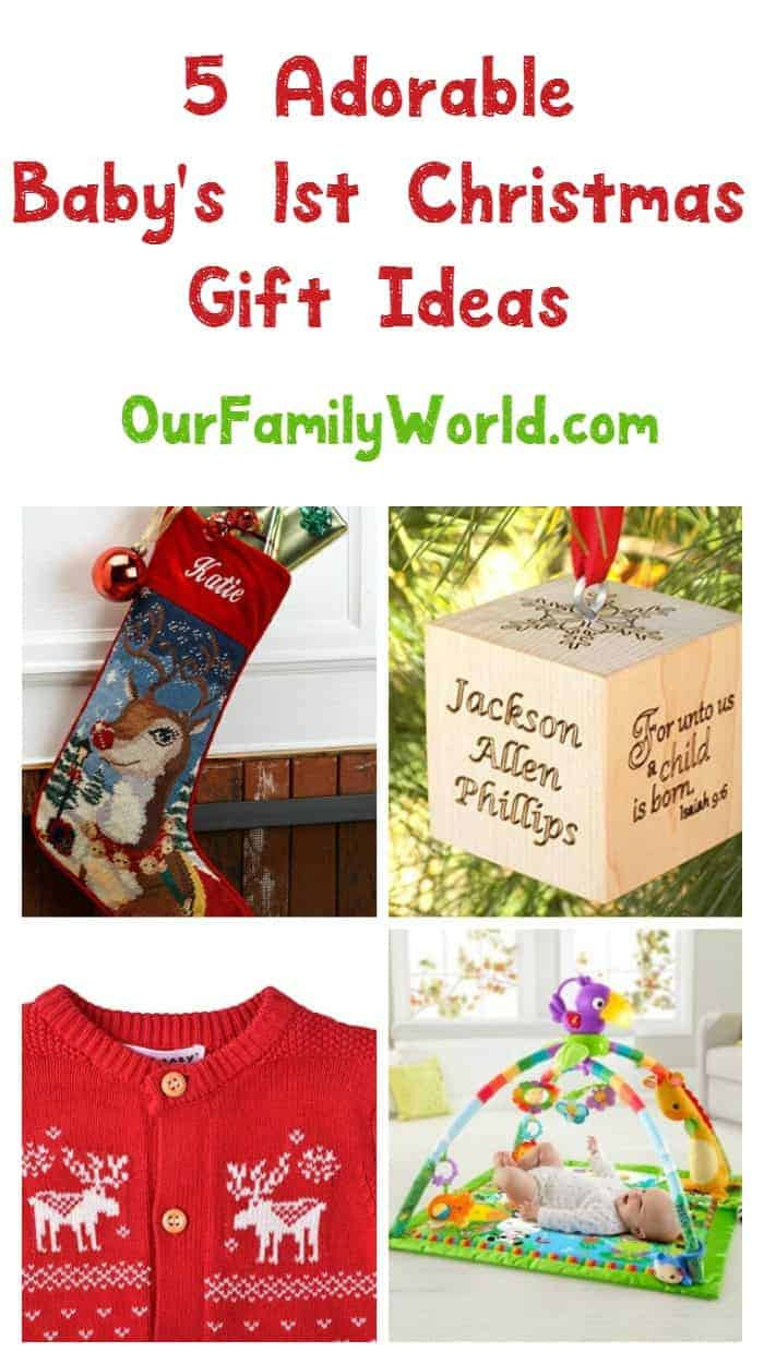Baby'S 1St Christmas Gift Ideas
 5 Great Gift Ideas for Baby s First Christmas Our Family