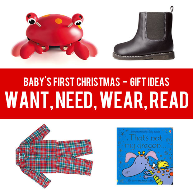 Baby'S 1St Christmas Gift Ideas
 Baby s First Christmas Gift Ideas Want Need Wear Read