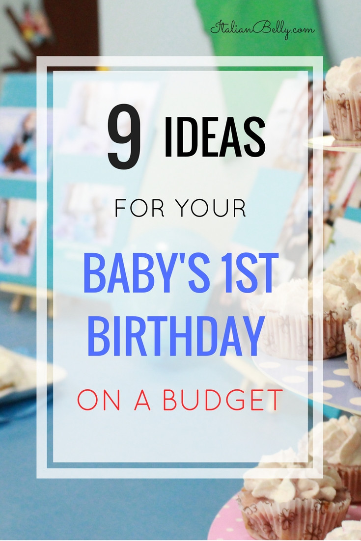Babys First Birthday Gift Ideas
 9 ideas for baby s 1st birthday on a bud Italian