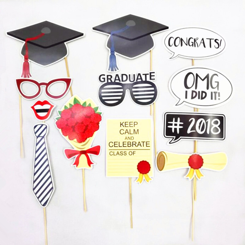 Bachelor Graduation Party Ideas
 Booth Props Graduation Party Decoration 2018