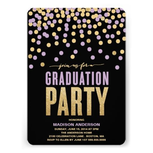 Bachelor Graduation Party Ideas
 Shimmer and Shine Graduation Party Invitation