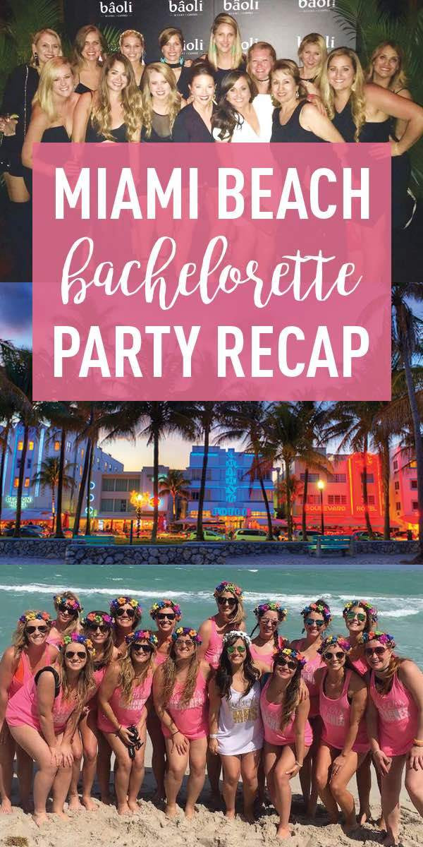 Bachelorette Party Beach Ideas
 Miami Bachelorette Party Guide Cheers Beaches – Stag & Hen