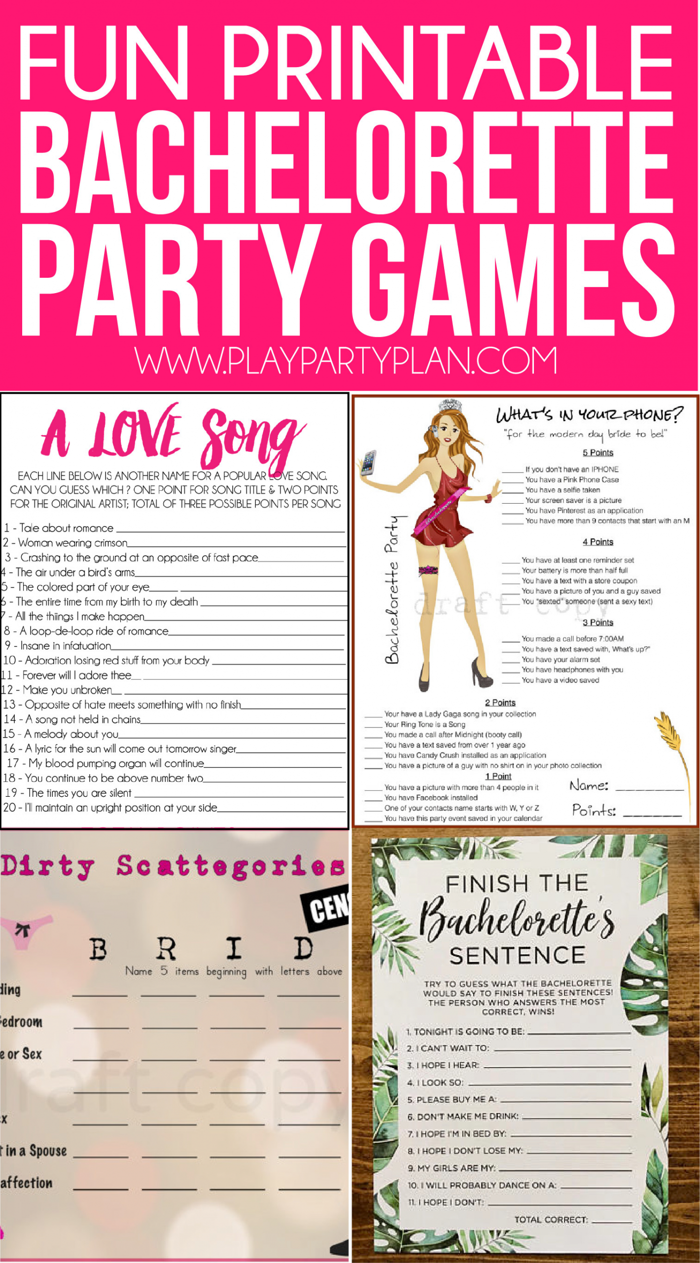 Bachelorette Party Game Ideas At Home
 20 Hilarious Bachelorette Party Games