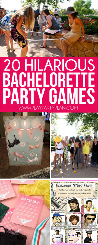 Bachelorette Party Game Ideas At Home
 20 funny and unique bachelorette party games that work