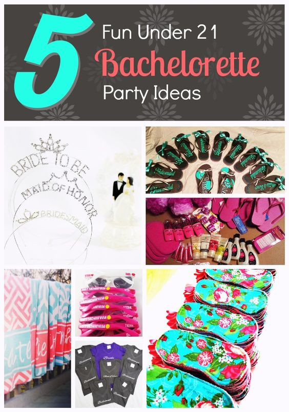 Bachelorette Party Ideas For Under 21 Bridesmaids
 Blog Glamping and Favors on Pinterest