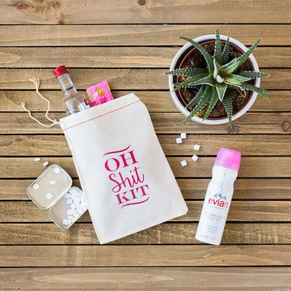 Bachelorette Party Ideas In Ohio
 Oh Shit Kit bags Bachelorette Party Favor Bachelorette