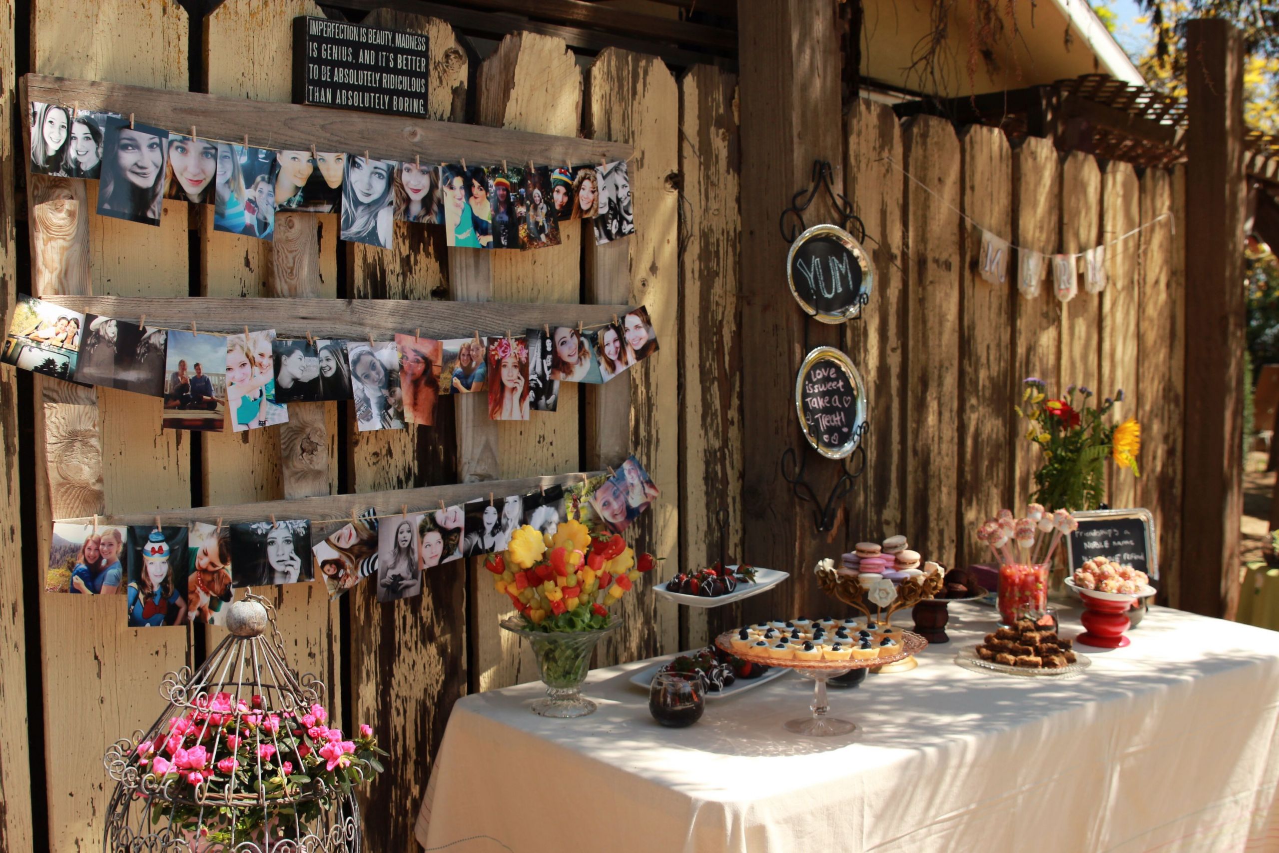 Backyard 16Th Birthday Party Ideas
 So cute for a vintage sweet 16 Sweet 16