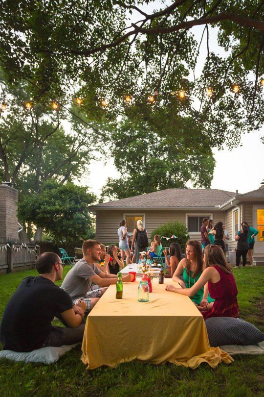 Backyard 18Th Birthday Party Ideas
 A Backyard S’mores Party