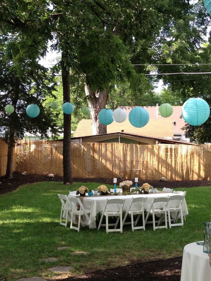 Backyard 18Th Birthday Party Ideas
 246 best images about Graduation ideas on Pinterest