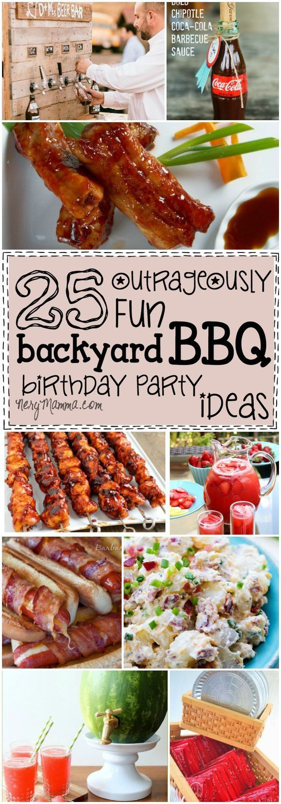 Backyard Bbq Birthday Party Ideas
 Backyard bbq Birthday party ideas and Party ideas on
