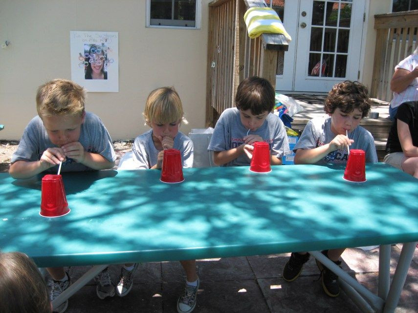 Backyard Birthday Party Ideas 4 Year Old
 Minute To Win It Games for Summer Fun