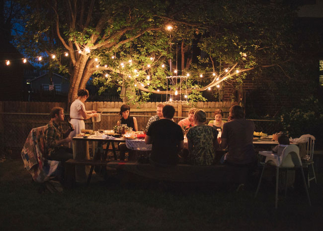 Backyard Dinner Party Ideas
 A Surprise Backyard Proposal