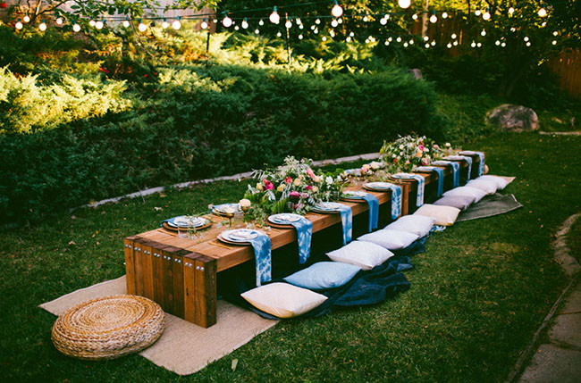 Backyard Dinner Party Ideas
 10 Tips to Throw a Boho Chic Outdoor Dinner Party Green