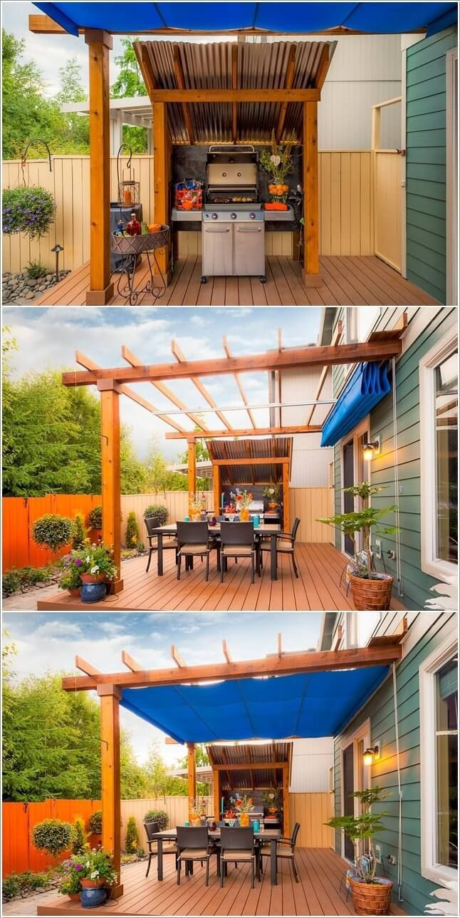 Backyard Grill Area
 15 Cool Ways To Design A Barbecue Grill Area