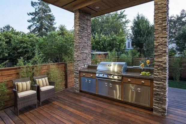 Backyard Grill Area
 18 Amazing Patio Design Ideas with Outdoor Barbecue