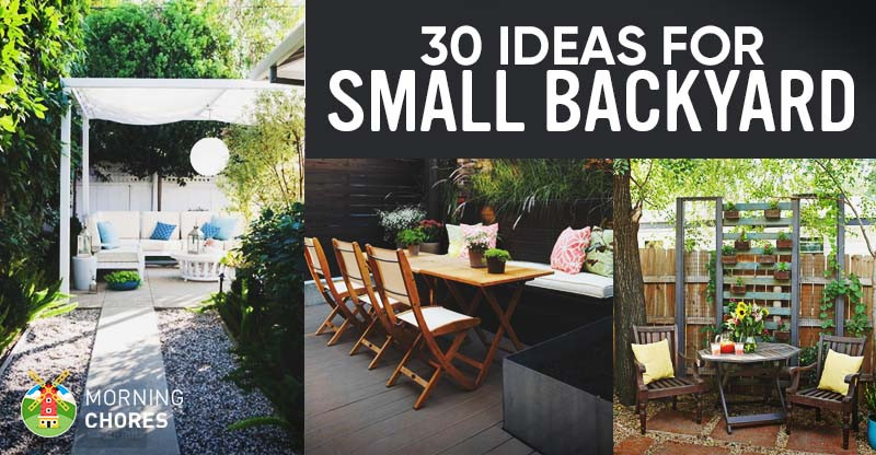 Backyard Lawn Ideas
 30 Small Backyard Ideas That Will Make Your Backyard Look Big