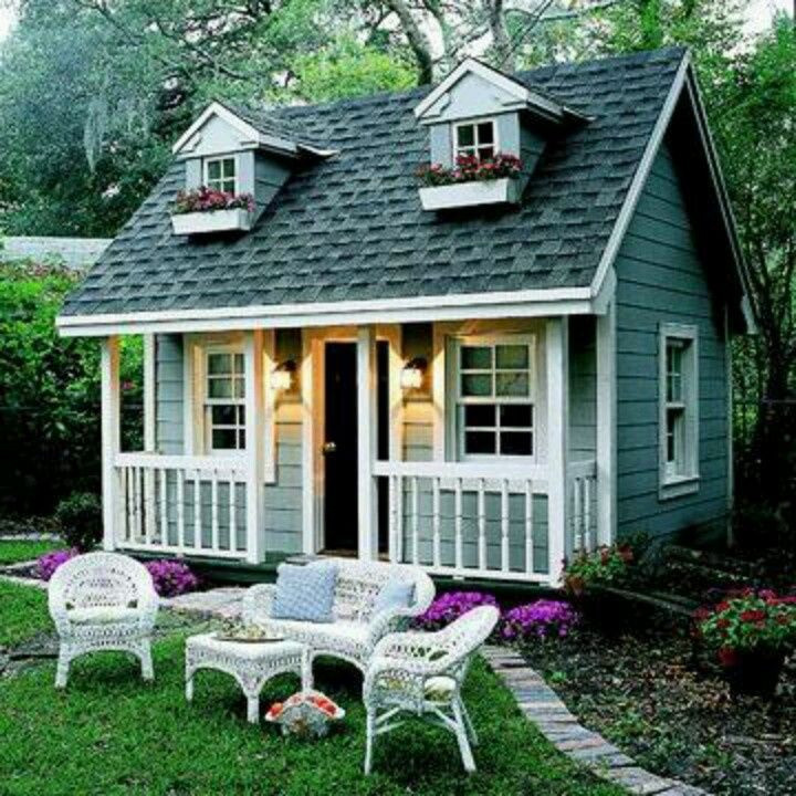Backyard Little House
 Great Backyard Cottage Ideas That You Should Not Miss