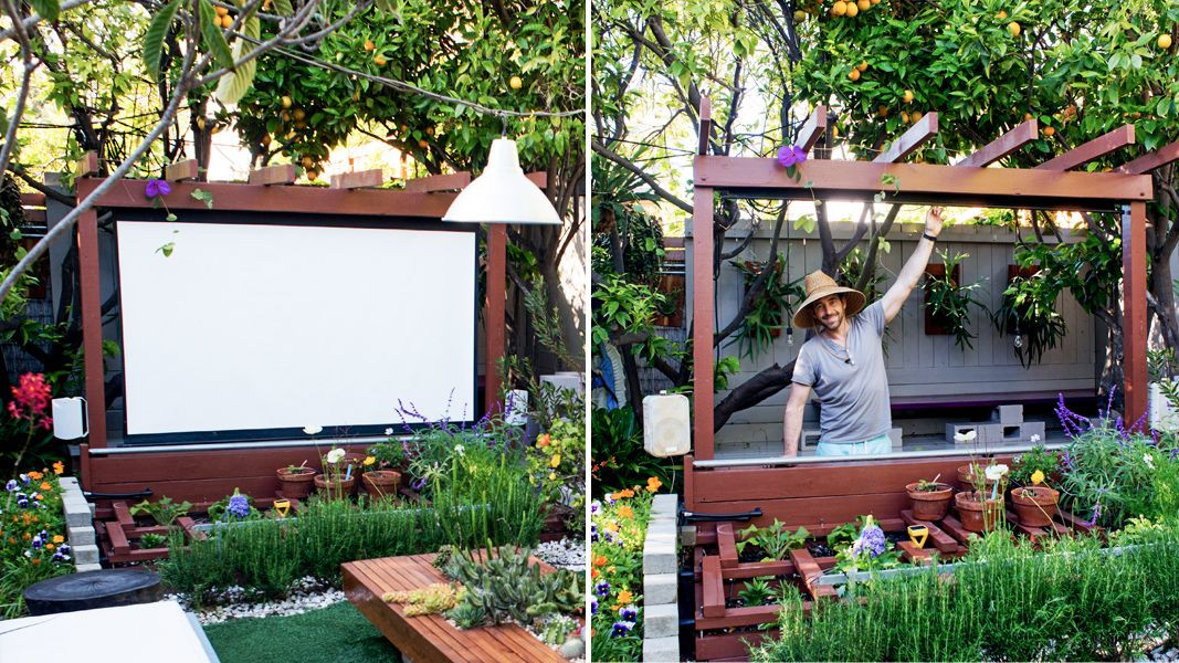 Backyard Movie Ideas
 Movie night under the stars in our garden is one of our