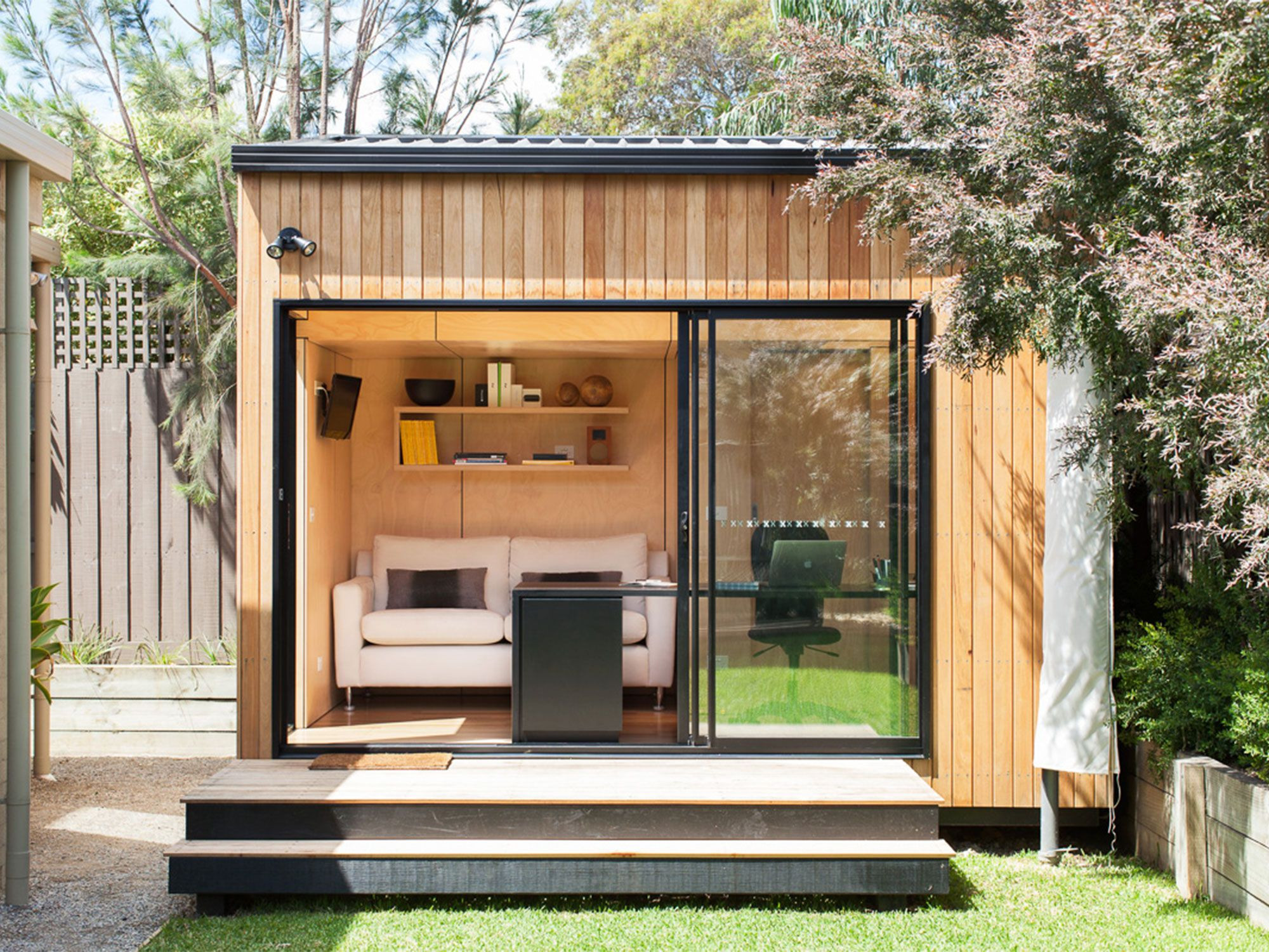 Backyard Office Kits
 prefab prefabricated modular kit home studio