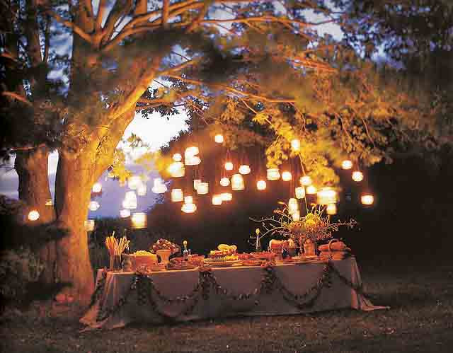 Backyard Party Ideas Lighting
 Garden Party Ideas by a Professional Party Planner