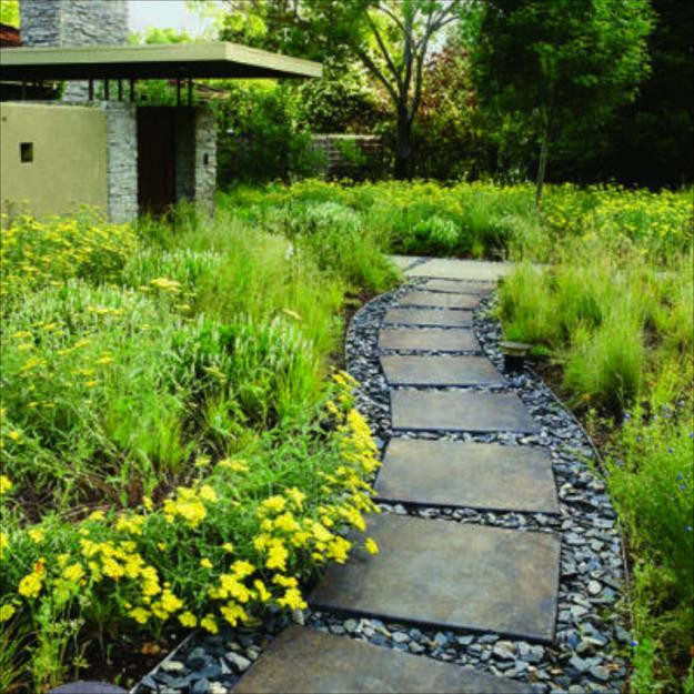 Backyard Pathway Ideas
 25 Yard Landscaping Ideas Curvy Garden Path Designs to