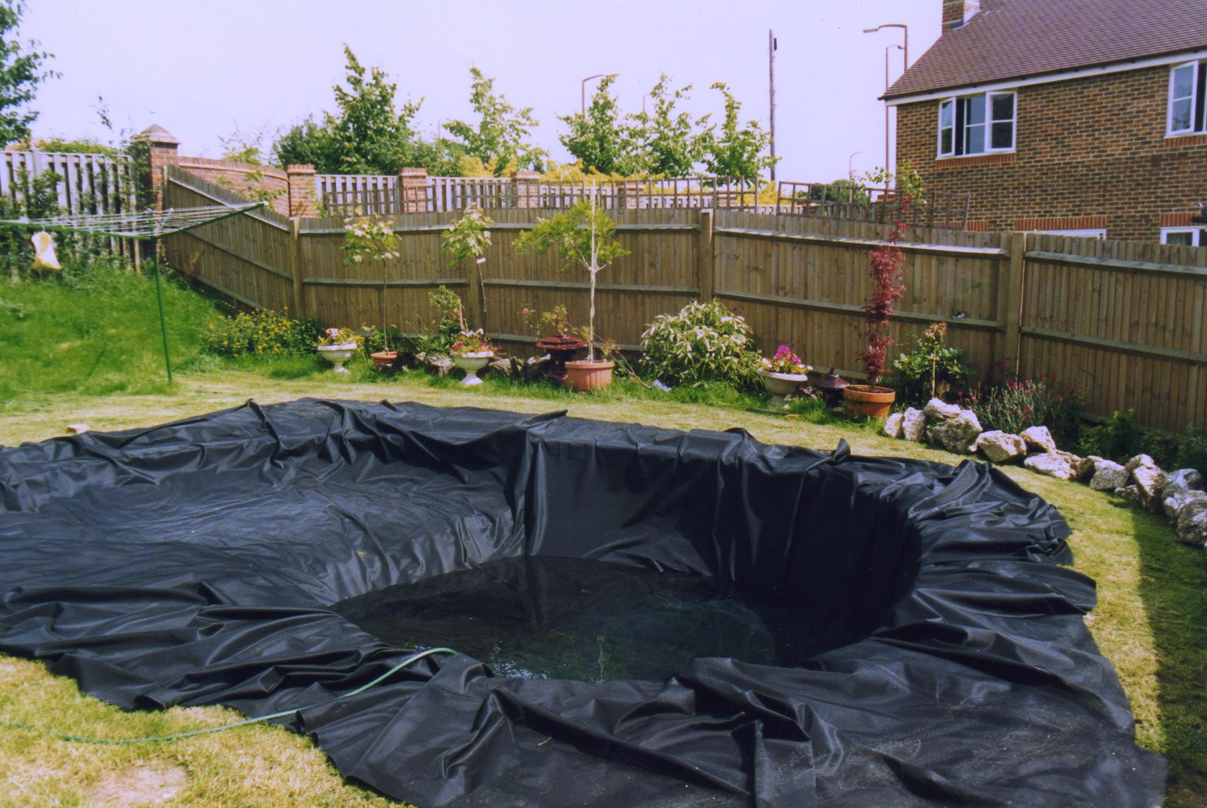 Backyard Pond Liners
 Choosing the right pond liner