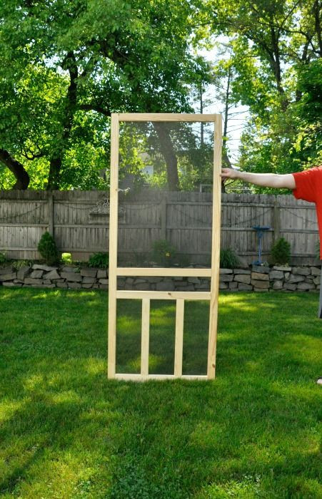 Backyard Screen Door
 wooden screen door from lowe s in 2019