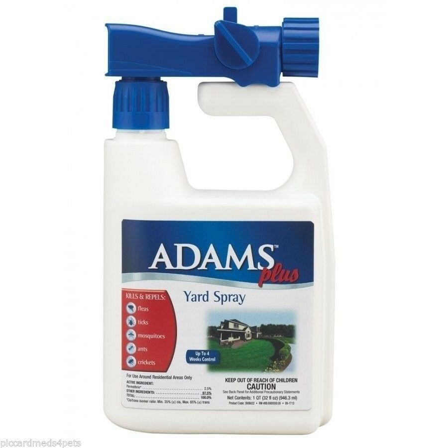 Backyard Tick Spray
 Adams Plus Yard and Kennel Spray Fleas Ticks Mosquitoes