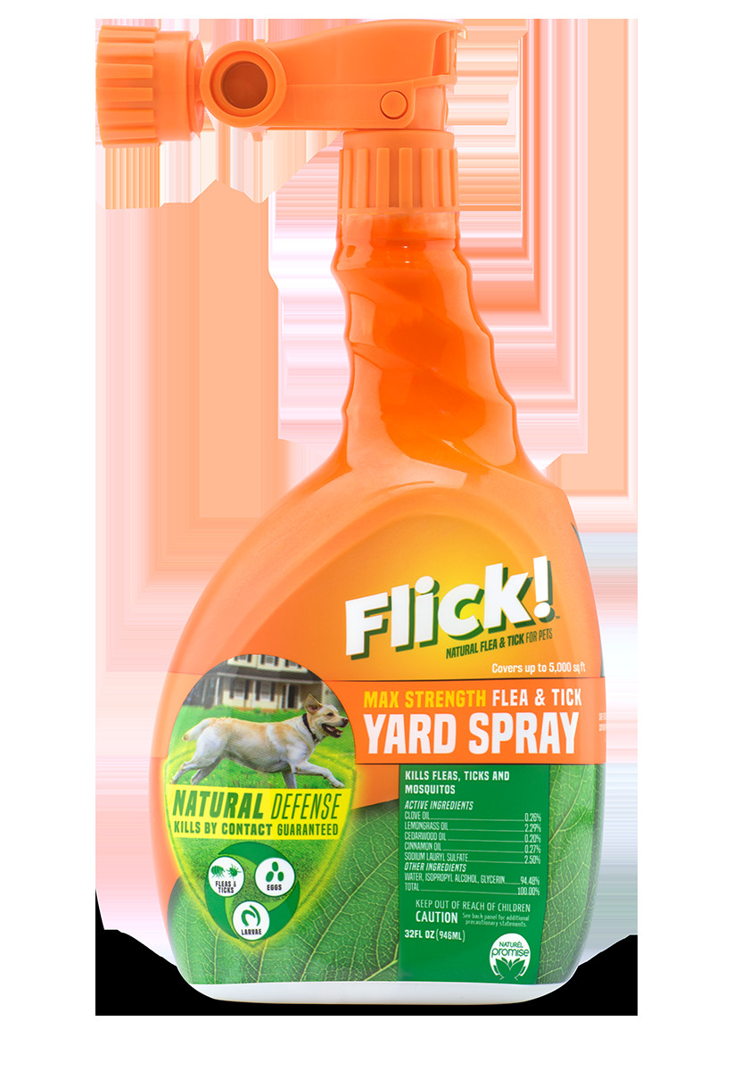 Backyard Tick Spray
 Flea & Tick Yard spray Naturel Promise Eco Friendly