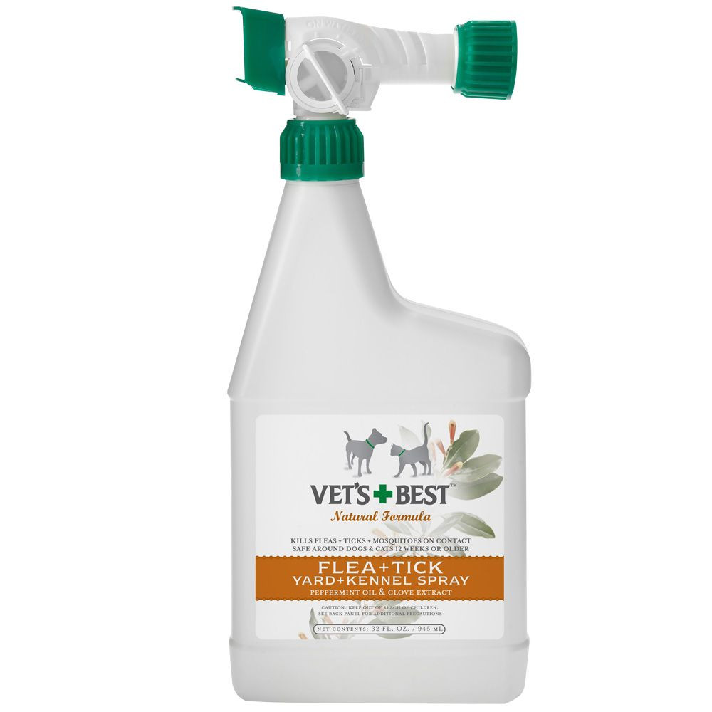 Backyard Tick Spray
 Vet s Best Natural Flea & Tick Yard & Kennel Spray 32 oz