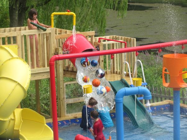Backyard Water Park Party Ideas
 residential waterpark water park waterpark residential